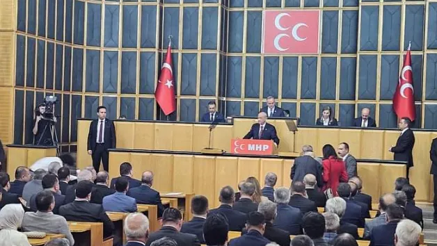 Afyonkarahisar MHP Heyeti TBMM grup toplantısına katıldı.