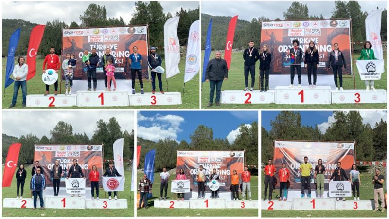 1160 Sporcu Katıldı: Türkiye Oryantiring Şampiyonası Sonuçları Açıklandı.