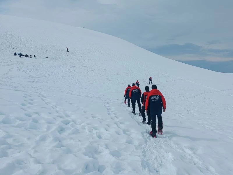 Van ve Gümüşhane İl AFAD, çığ riskine karşı ortak eğitim düzenledi