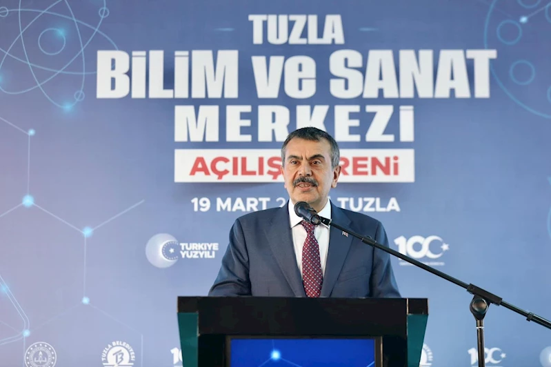 Milli Eğitim Bakanı Yusuf Tekin, Tuzla Bilim ve Sanat Merkezi