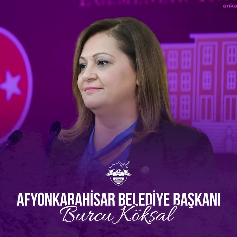 Afyonkarahisar Tarihte İlk Kez Bir Kadın Belediye Başkanına Sahip