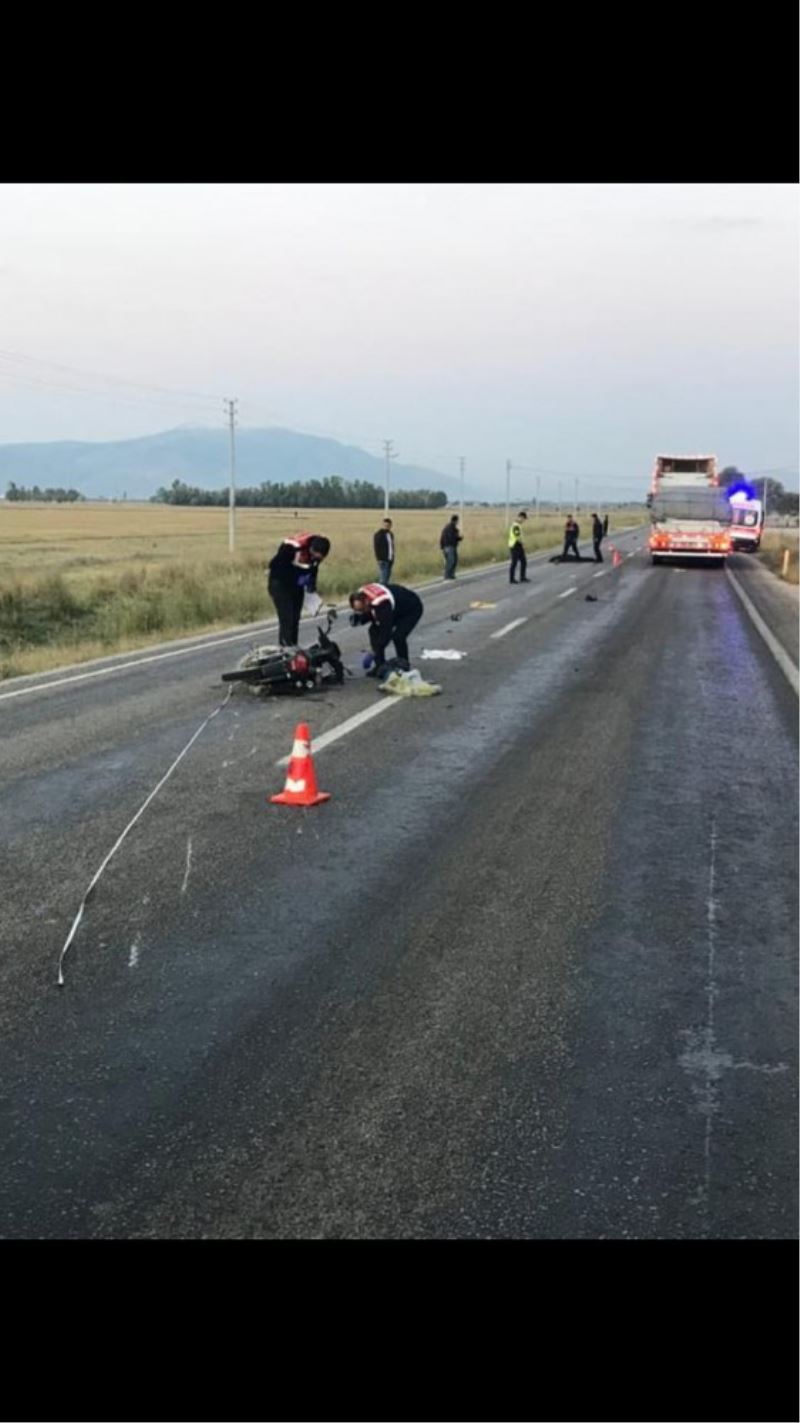 Çayda feci kazada 1Kisi hayatini Kaybetti