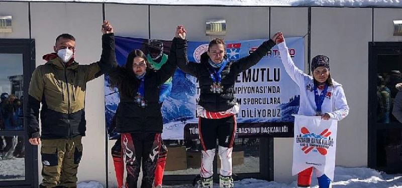 AKUT Spor Kulübü Kar Sporlari Bransi sporculari 4 Birincilik Elde etti!
