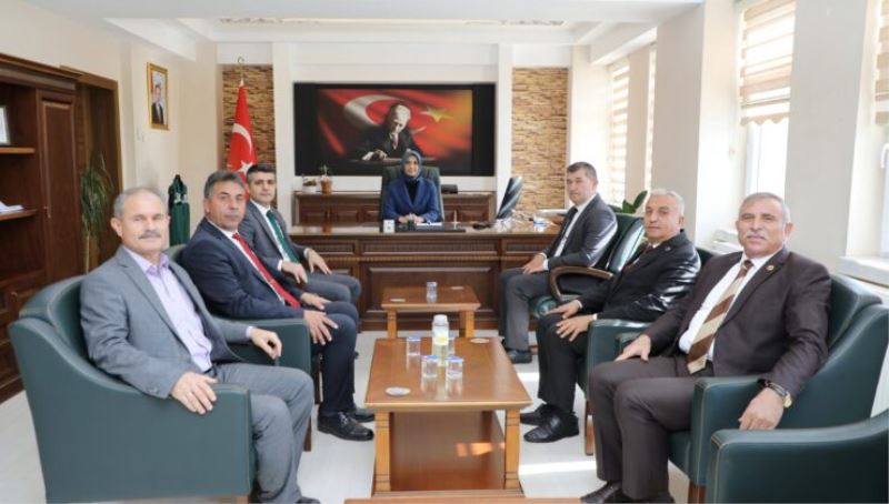 Afyonkarahisar Valisi Kübra Güran Yigitbasi, Çay ilçesinde Incelemelerde Bulundu.
