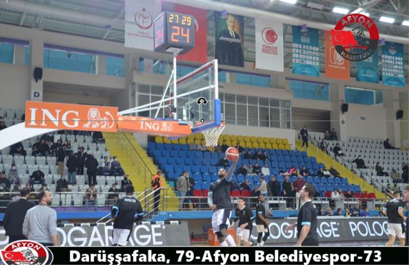 Darüssafaka, 79-Afyon Belediyespor-73