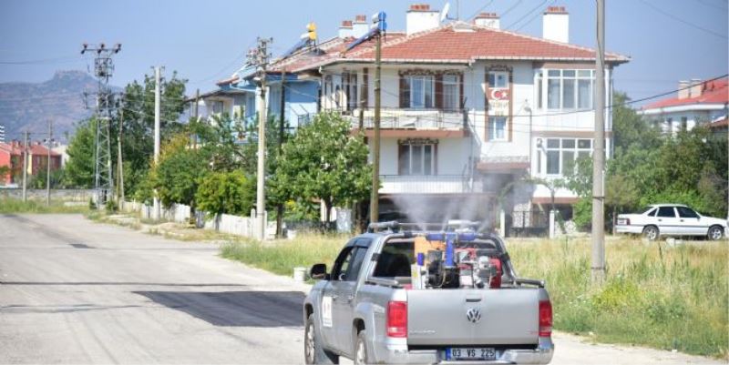 Sinek ve Hasereyle  Mücadele  Sürüyor.